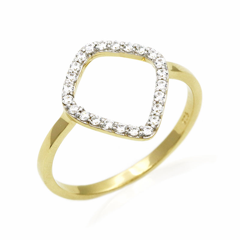 Pave Collection Ring Vermeil